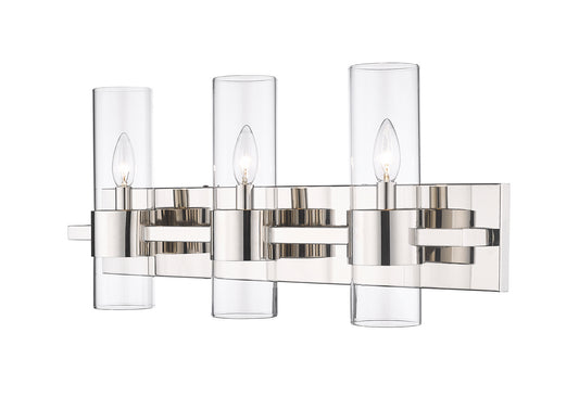 Z-Lite - 343-3V-PN - Three Light Vanity - Lawson - Polished Nickel