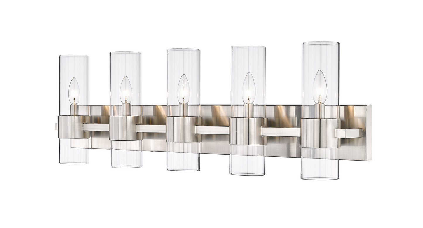 Z-Lite - 343-5V-BN - Five Light Vanity - Lawson - Brushed Nickel