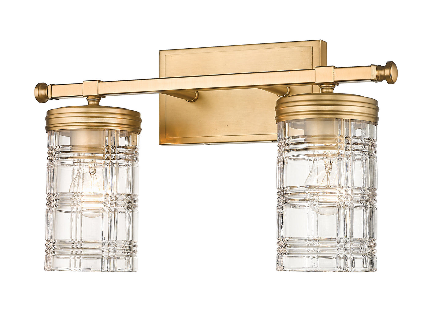 Z-Lite - 344-2V-HG - Two Light Vanity - Archer - Heirloom Gold