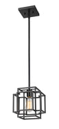 Z-Lite - 454MP-MB - One Light Pendant - Titania - Matte Black