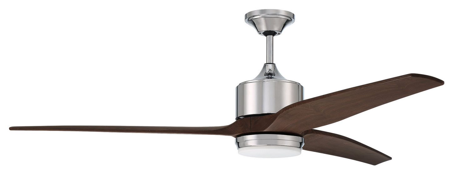 Craftmade - MOB60CH3 - 60"Ceiling Fan - Mobi - Chrome