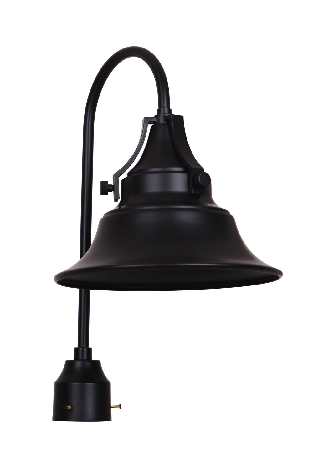 Craftmade - Z4415-MN - One Light Post Mount - Union - Midnight