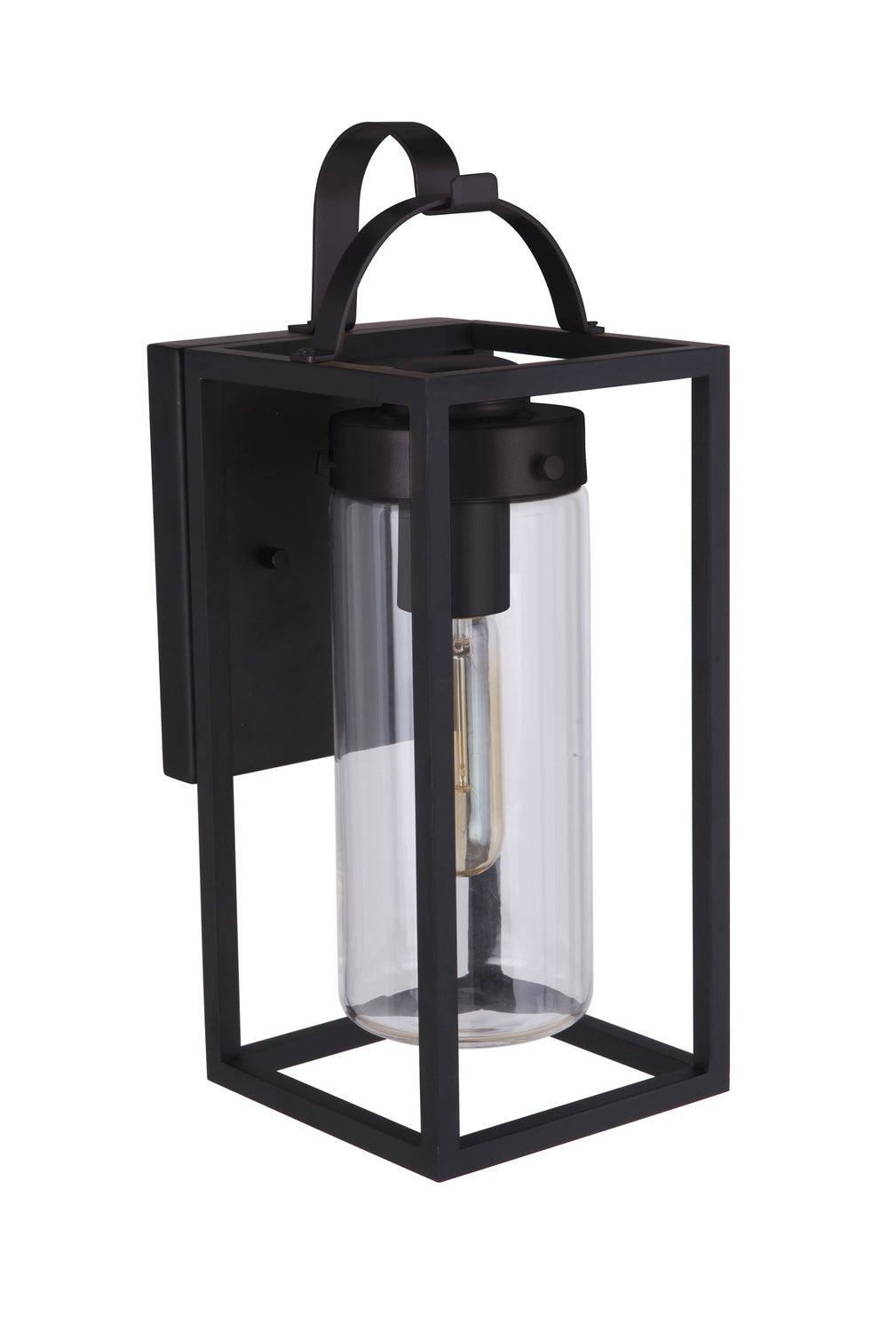 Craftmade - ZA4804-MN - One Light Outdoor Wall Lantern - Neo - Midnight