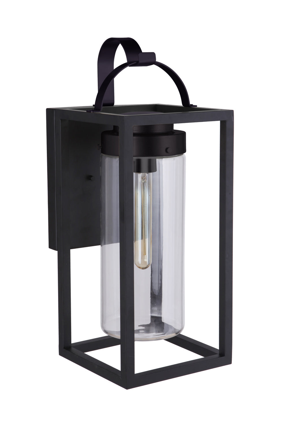 Craftmade - ZA4824-MN - One Light Outdoor Wall Lantern - Neo - Midnight