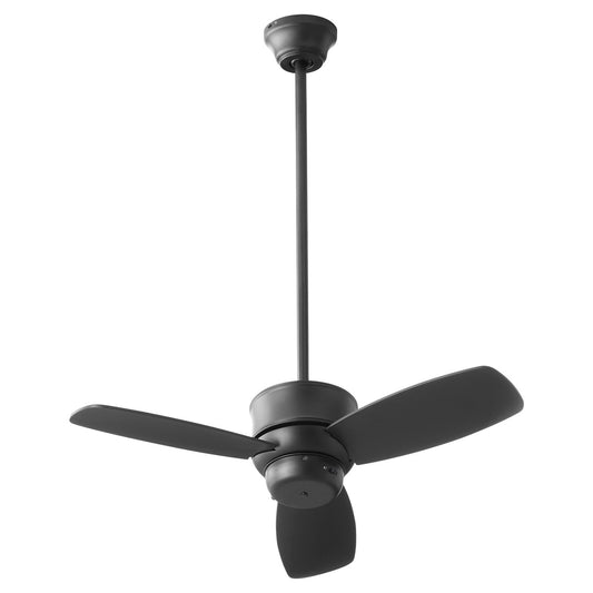 Quorum - 32323-59 - 32"Ceiling Fan - Gusto - Matte Black