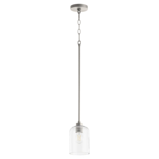 Quorum - 3374-65 - One Light Pendant - Tribute - Satin Nickel