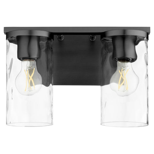 Quorum - 5111-2-59 - Two Light Vanity - Steinway - Matte Black