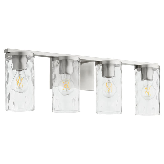 Quorum - 5111-4-65 - Four Light Vanity - Steinway - Satin Nickel