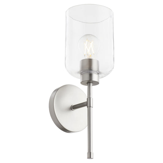 Quorum - 5374-1-65 - One Light Wall Mount - Tribute - Satin Nickel