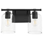 Quorum - 5374-2-59 - Two Light Vanity - Tribute - Matte Black