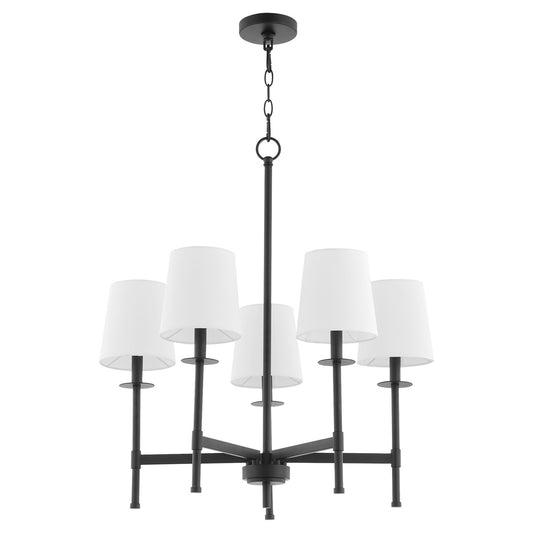 Quorum - 624-5-59 - Five Light Chandelier - Belshaw - Matte Black