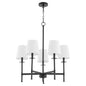 Quorum - 624-5-59 - Five Light Chandelier - Belshaw - Matte Black