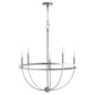 Quorum - 6374-5-65 - Five Light Chandelier - Tribute - Satin Nickel