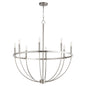 Quorum - 6374-8-65 - Eight Light Chandelier - Tribute - Satin Nickel