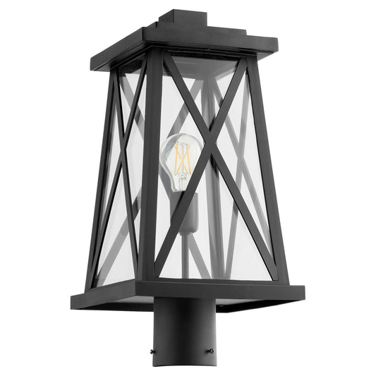 Quorum - 727-16-69 - One Light Post Mount - Artesno - Textured Black