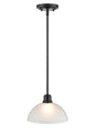 Millennium - 2811-MB - One Light Mini Pendant - Amberle - Matte Black