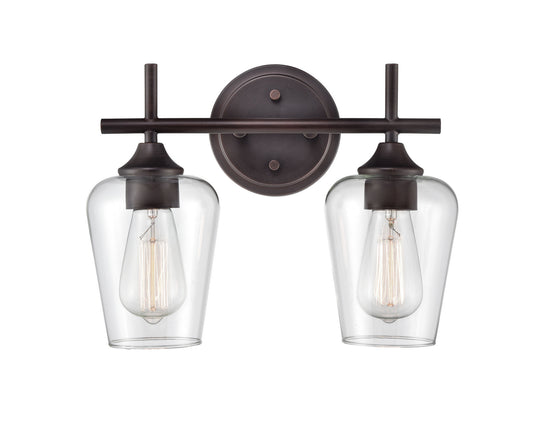 Millennium - 9702-RBZ - Two Light Vanity - Ashford - Rubbed Bronze