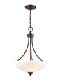 Millennium - 9802-RBZ - Two Light Pendant - Ivey Lake - Rubbed Bronze