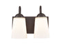 Millennium - 9812-RBZ - Two Light Vanity - Ivey Lake - Rubbed Bronze