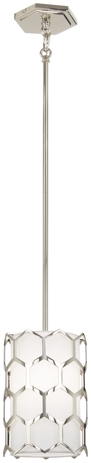 George Kovacs - P1891-613 - One Light Mini Pendant - Missing Link - Polished Nickel