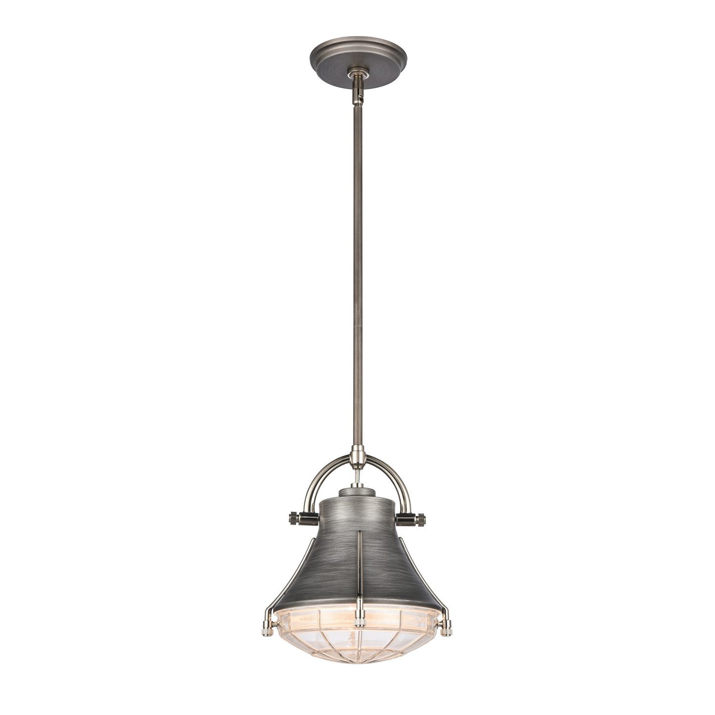 ELK Home - 67765/1 - One Light Mini Pendant - Urbanite - Weathered Zinc