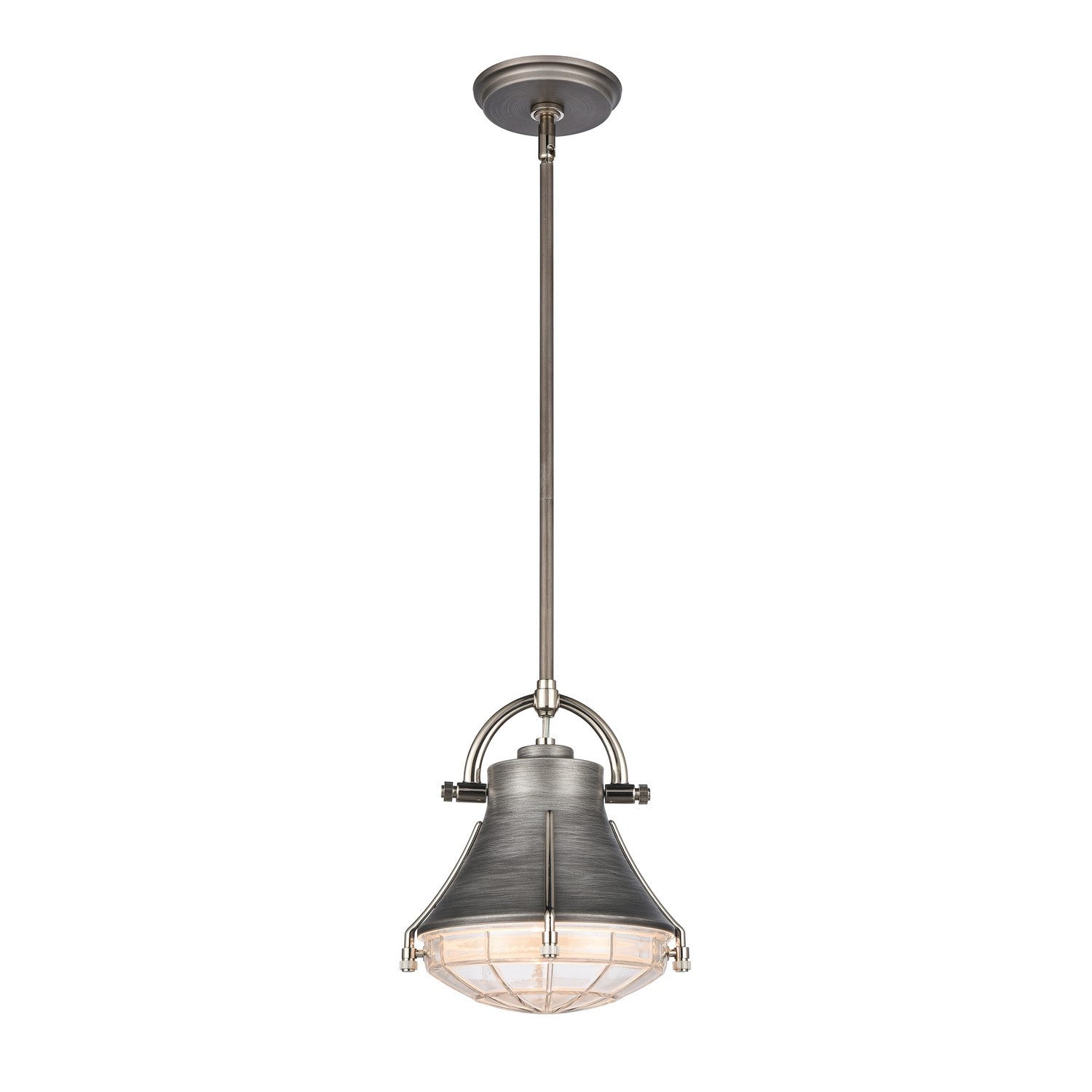 ELK Home - 67765/1 - One Light Mini Pendant - Urbanite - Weathered Zinc