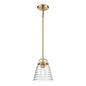 ELK Home - 67885/1 - One Light Pendant - Current - Satin Brass