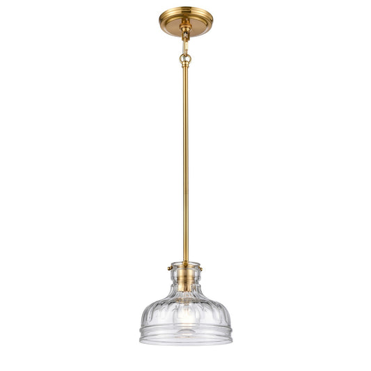 ELK Home - 67925/1 - One Light Mini Pendant - Orinoco - Satin Brass