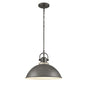 ELK Home - 69651/1 - One Light Hanging Lantern - North Shore - Iron