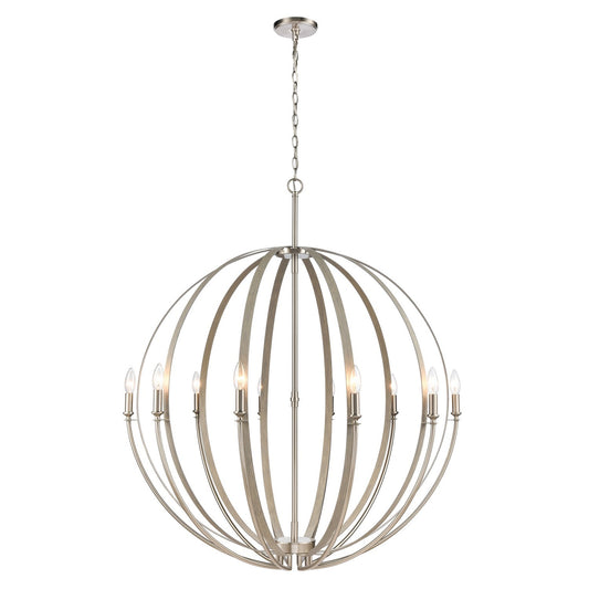 ELK Home - 81467/10 - Ten Light Chandelier - Rotunde - Beechwood