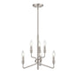 ELK Home - 81528/3+3 - Six Light Chandelier - Saginaw - Satin Nickel