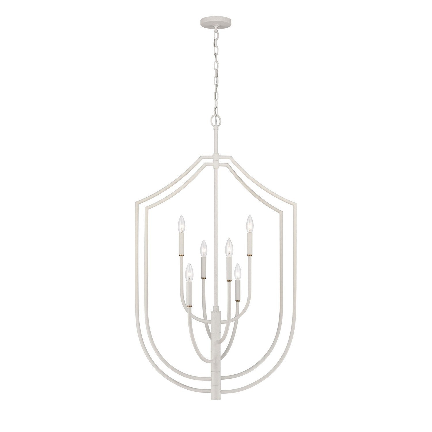 ELK Home - 82016/6 - Six Light Pendant - Continuance - White Coral