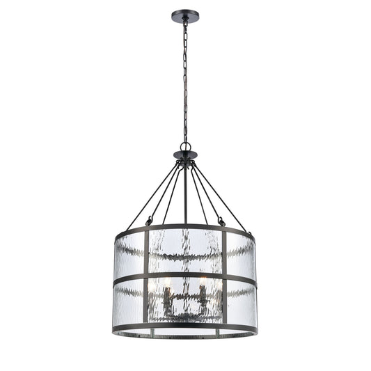 ELK Home - 82078/6 - Six Light Pendant - Solace - Matte Black