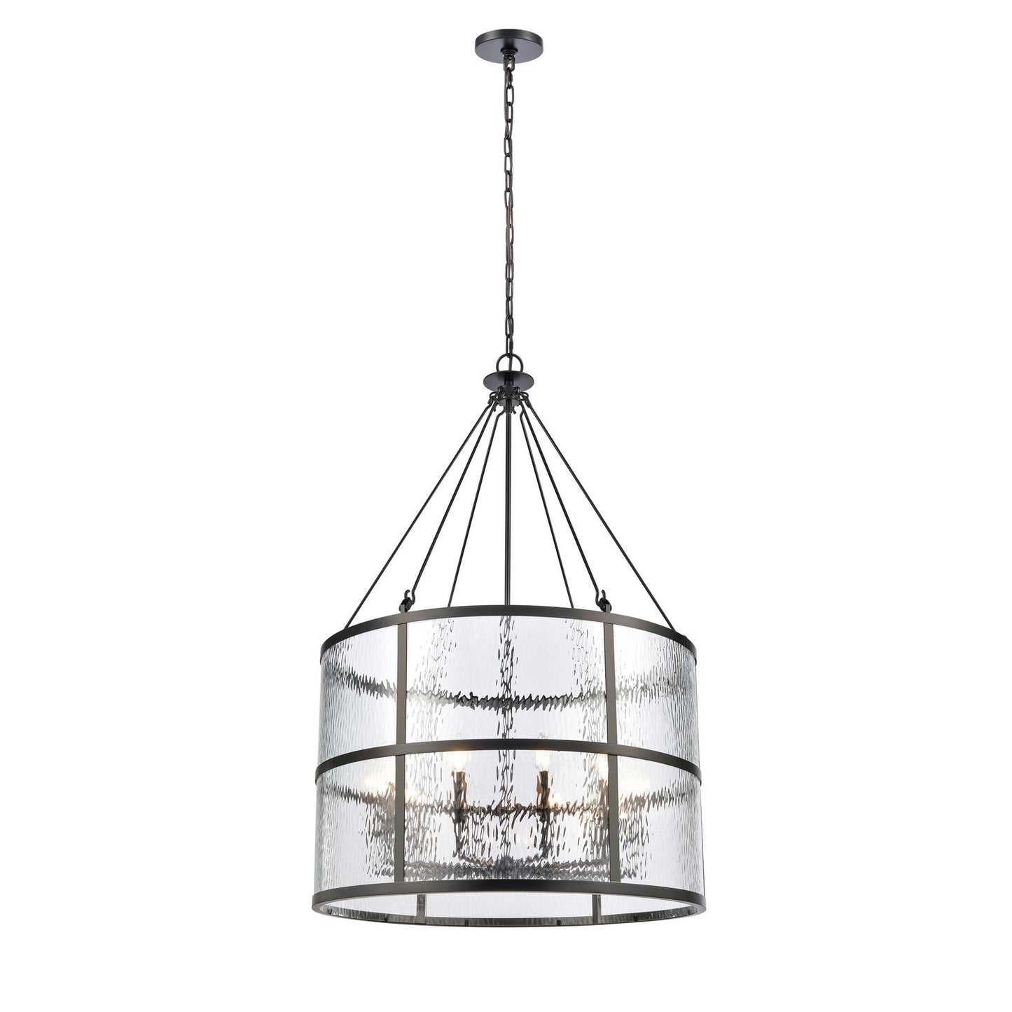 ELK Home - 82079/10 - Ten Light Pendant - Solace - Matte Black