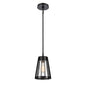 ELK Home - 82114/1 - One Light Mini Pendant - Open Louvers - Matte Black