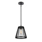 ELK Home - 82115/1 - One Light Pendant - Open Louvers - Matte Black
