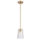 ELK Home - 82175/1 - One Light Mini Pendant - Lightweave - Satin Brass