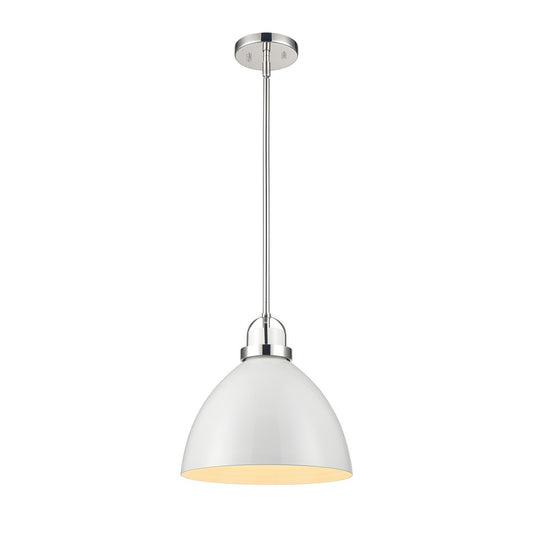 ELK Home - 89650/1 - One Light Pendant - Somerville - Gloss White