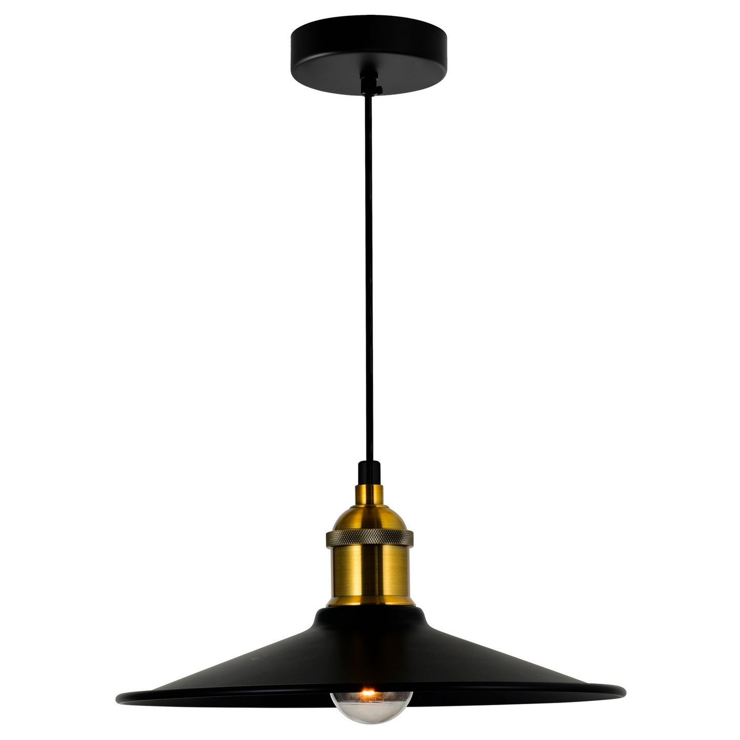 CWI Lighting - 9605P10-1-101 - One Light Mini Pendant - Brave - Black