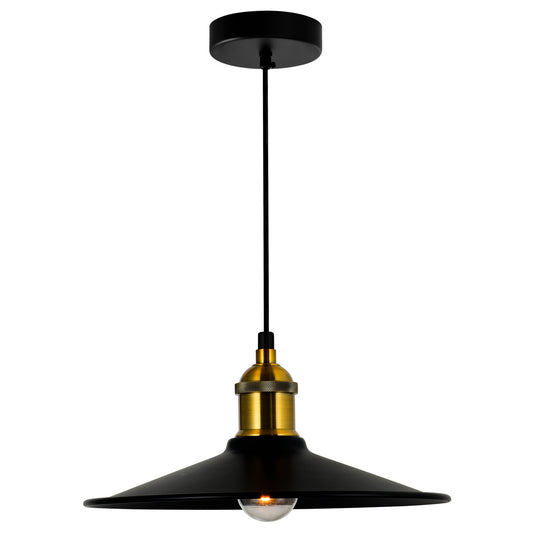 CWI Lighting - 9605P10-1-101 - One Light Mini Pendant - Brave - Black