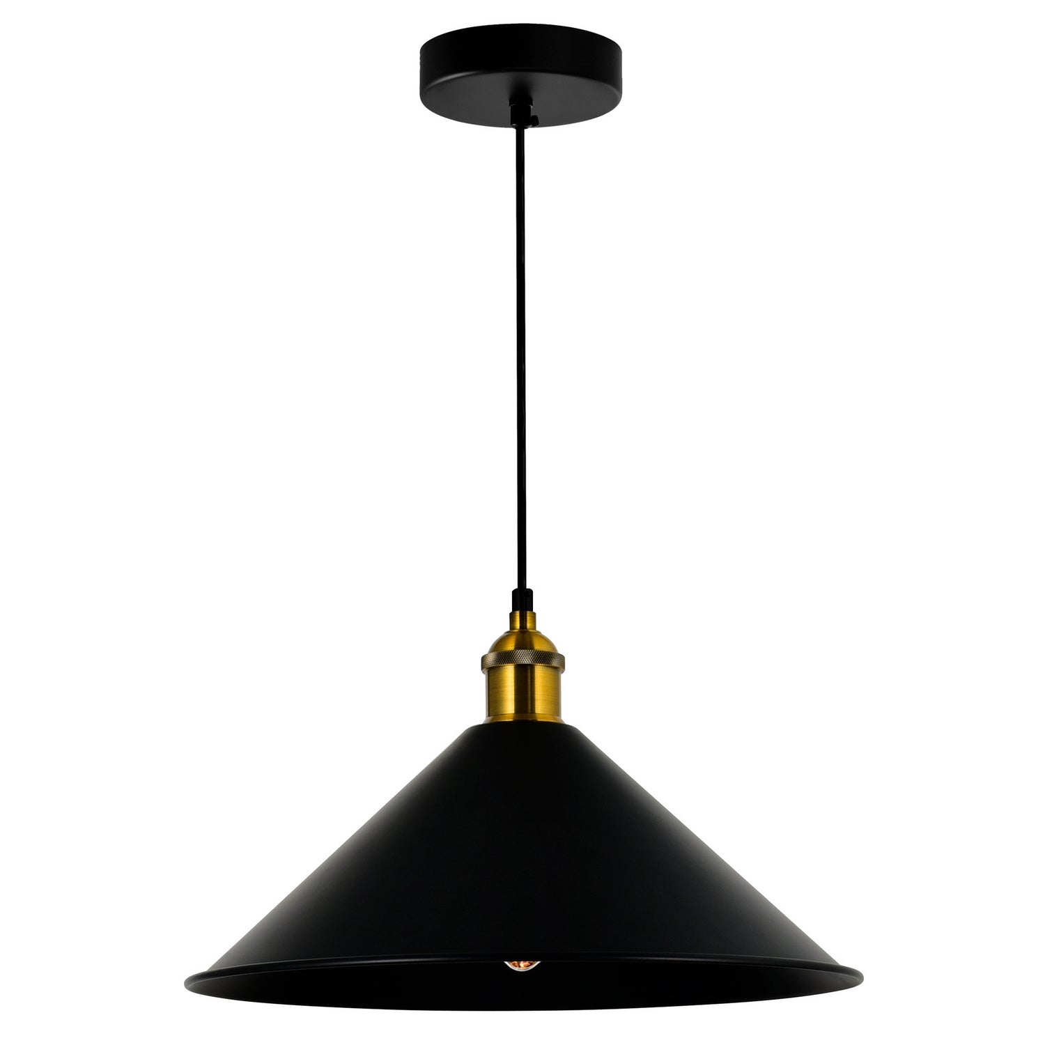 CWI Lighting - 9605P14-1-101-B - One Light Mini Pendant - Brave - Black