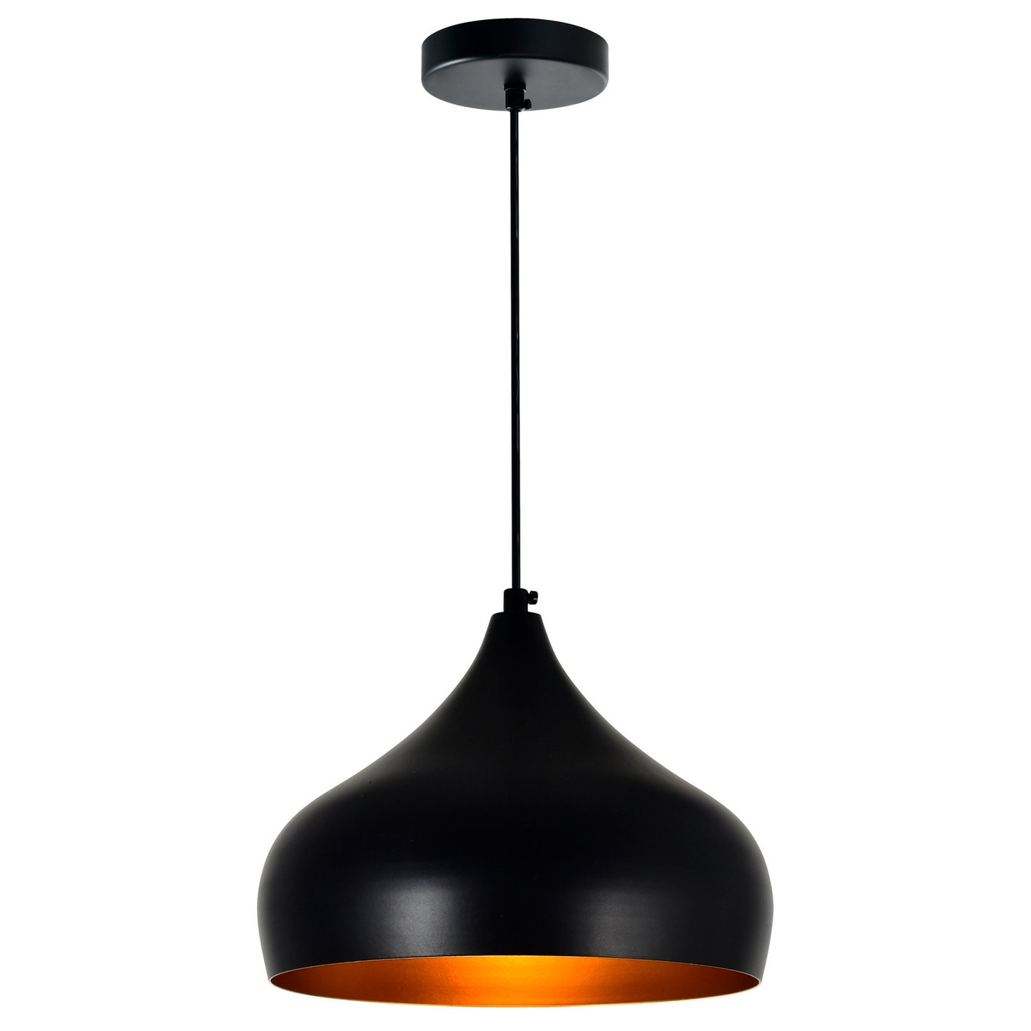 CWI Lighting - 9633P9-1-101 - One Light Pendant - Dynamic - Black