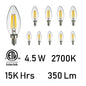 CWI Lighting - E12K2700-10 - Light Bulb - Bulbs - Clear