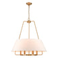 ELK Home - H0018-7982 - Six Light Pendant - Tetbury - Aged Brass