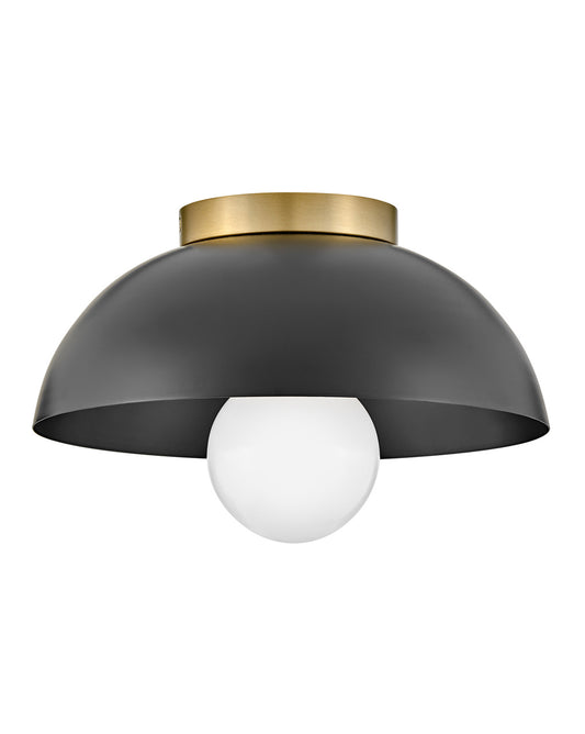 Lark - 83301BK - LED Flush Mount - Stu - Black