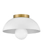 Lark - 83301MW - LED Flush Mount - Stu - Matte White