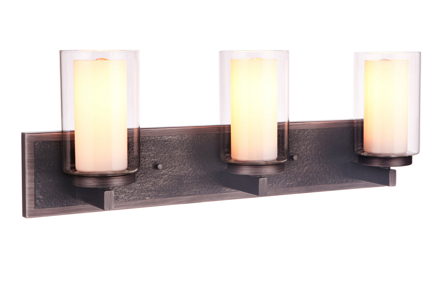 Craftmade - 11624NIVNI3 - Three Light Vanity - Texture - Natural Iron/Vintage Iron