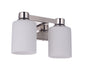 Craftmade - 12912PLN2 - Two Light Vanity - Bretton - Polished Nickel