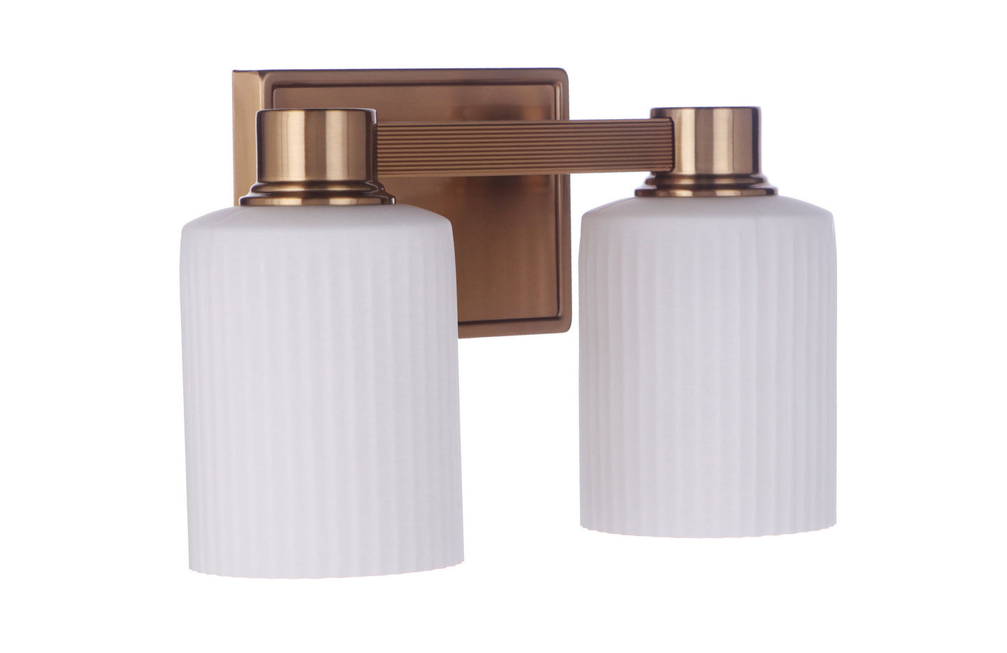 Craftmade - 12912SB2 - Two Light Vanity - Bretton - Satin Brass