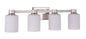 Craftmade - 12928PLN4 - Four Light Vanity - Bretton - Polished Nickel
